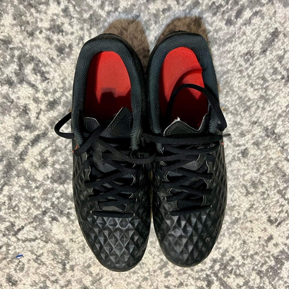 Nike Black and Red Men’s Cleats